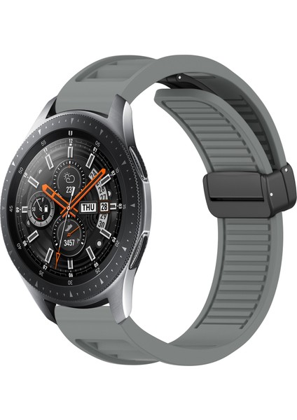 Samsung Galaxy Watch 46MM Için Silikon Kayış (Yurt Dışından)