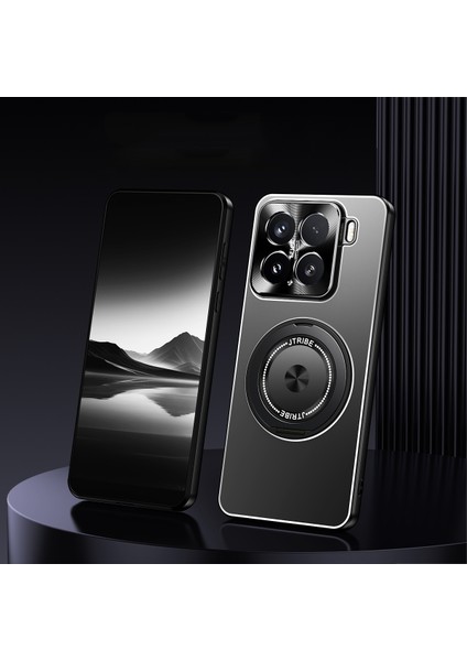 Xiaomi 15 Için Döner Tutucu Buzlu Kılıf (Yurt Dışından)