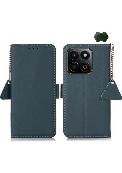 Honor Play 60 Plus / 200 Smart Için Yandan Manyetik Rfıd Kılıfı (Yurt Dışından)