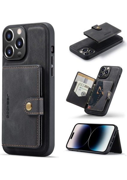 iPhone 14 Pro Max Için Retro Manyetik Telefon Kılıfı (Yurt Dışından)