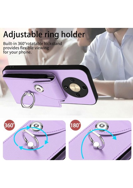 Honor X9B / Magic6 Lite Için Kart Çantası Pu Telefon Kılıfı (Yurt Dışından) fırsatları