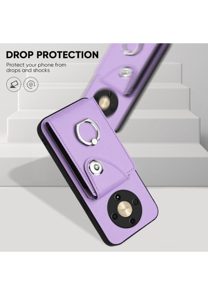 Honor X9B / Magic6 Lite Için Kart Çantası Pu Telefon Kılıfı (Yurt Dışından) indirimleri