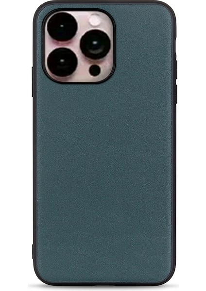 iPhone 14 Pro Max Için Kuzu Derisi Dokulu Kılıf (Yurt Dışından)