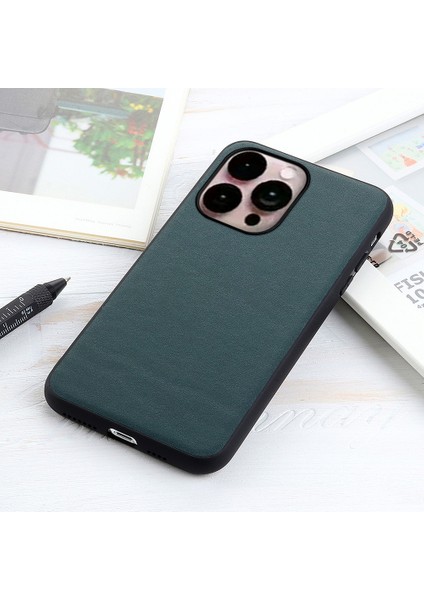 iPhone 14 Pro Max Için Kuzu Derisi Dokulu Kılıf (Yurt Dışından) fırsatları