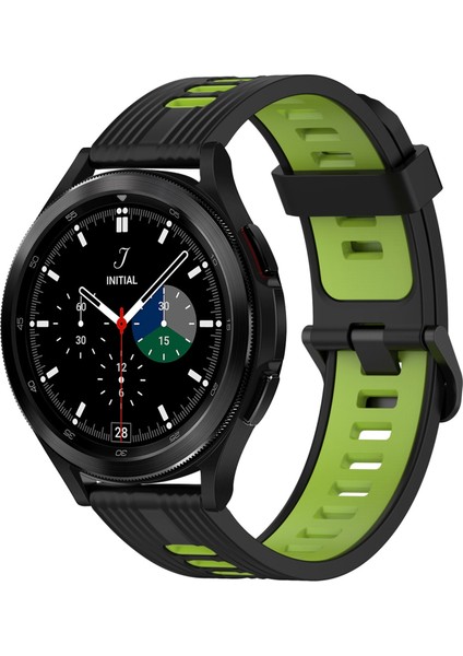 Samsung Galaxy Watch 4 Için Silikon Watch Band 42MM Samsung Galaxy Watch 4 Classic Için 42MM (Yurt Dışından)
