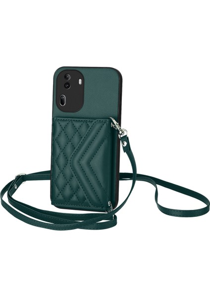 Oppo RENO11 Pro Global Için Eşkenar Dörtgen Dokulu Kılıf (Yurt Dışından)