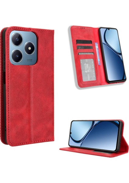 Realme C63 4g / C61 4g / Narzo N63 4g Için Retro Doku Kılıfı (Yurt Dışından)