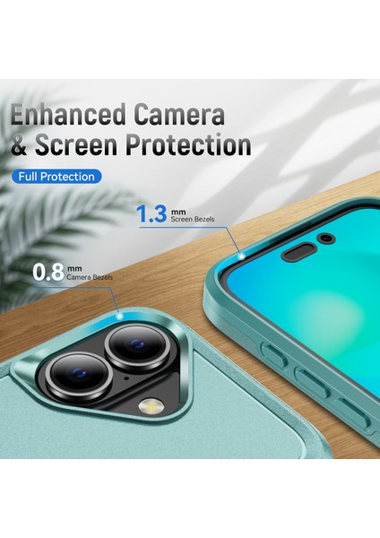 iPhone 16 Plus Için Ağır Hizmet Pc + Tpu Kılıfı (Yurt Dışından) fiyatları