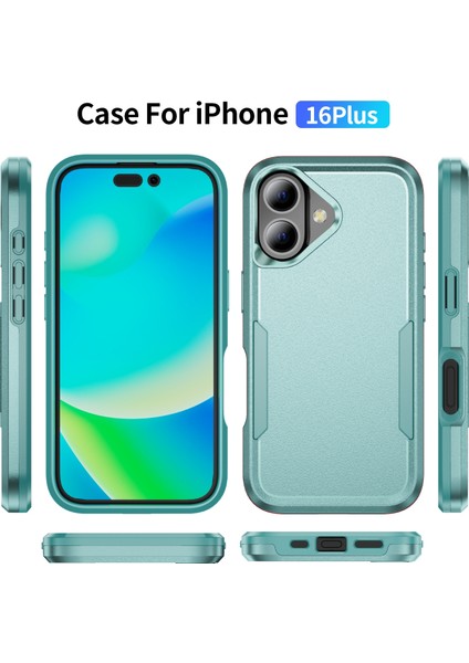 iPhone 16 Plus Için Ağır Hizmet Pc + Tpu Kılıfı (Yurt Dışından) modelleri