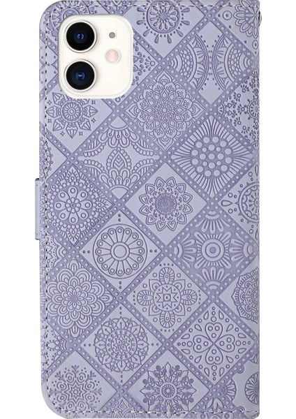 iPhone 14 Pro Max Için Etnik Stil Deri Kılıf (Yurt Dışından) modelleri