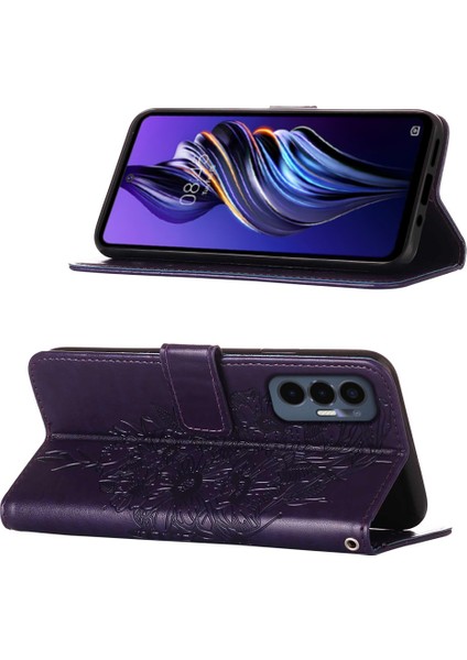 Tecno Pova 3/le7 Için Kabartmalı Pu Kılıf (Yurt Dışından) modelleri