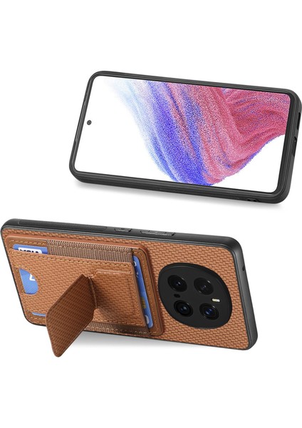 Honor Magic7 Pro Için Karbon Fiber Stand Kılıfı (Yurt Dışından) indirimleri