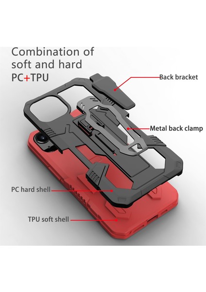 iPhone 13 Için Pc + Tpu Koruyucu Kılıf (Yurt Dışından) fiyatları