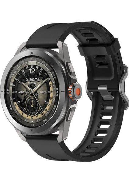 Xiaomi Watch S4 Için Spor Oluk Tarzı Silikon Kayış (Yurt Dışından)