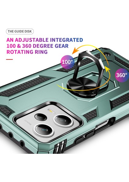 Xiaomi Redmi Note 12 Pro+ Için Darbeye Dayanıklı Tpu + Pc Kılıfı (Yurt Dışından) fırsatları