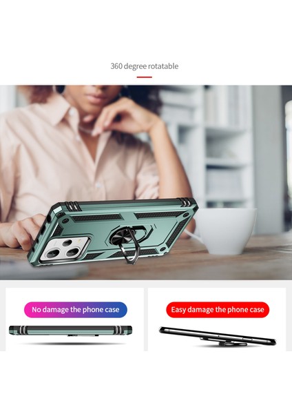 Xiaomi Redmi Note 12 Pro+ Için Darbeye Dayanıklı Tpu + Pc Kılıfı (Yurt Dışından) indirimleri