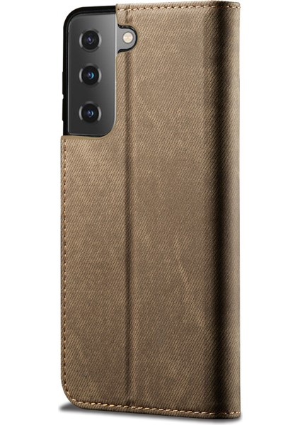 Samsung Galaxy S22 5g Için Denim Dokulu Deri Kılıf (Yurt Dışından) indirimleri
