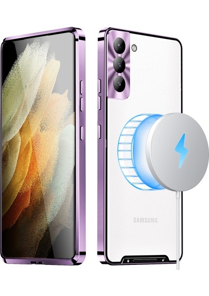 Samsung Galaxy S22+ Için Buzlu Metal Telefon Kılıfı (Yurt Dışından) fiyatları