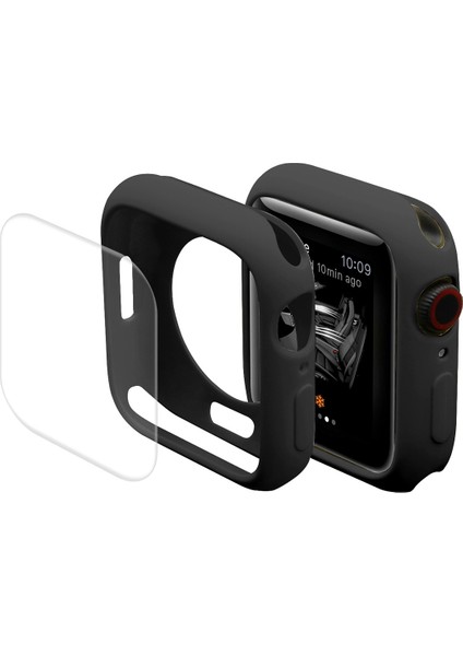 Tpu Kılıf + Apple Watch S 7 45MM Için Pet Film (Yurt Dışından)