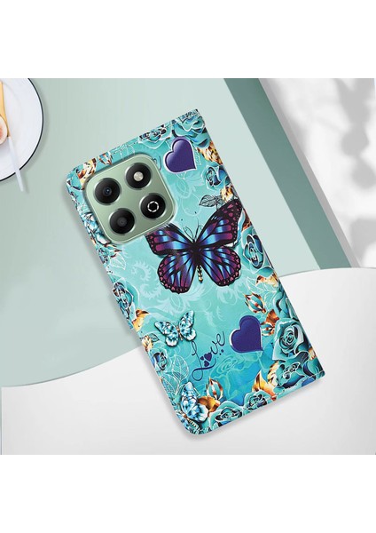 Honor X6B Için Boyama Deri Telefon Kılıfı (Yurt Dışından) indirimleri