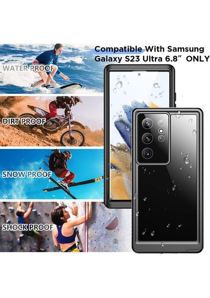 Samsung Galaxy S23 Ultra 5g Için Suya Dayanıklı Telefon Kılıfı (Yurt Dışından) fiyatları