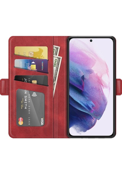 Samsung Galaxy S22+ 5g Yatay Çevirmeli Deri Kılıf (Yurt Dışından) modelleri