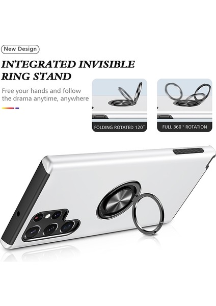 Samsung Galaxy S23 Ultra 5g Için Tutuculu Pc + Tpu Kılıf (Yurt Dışından) modelleri
