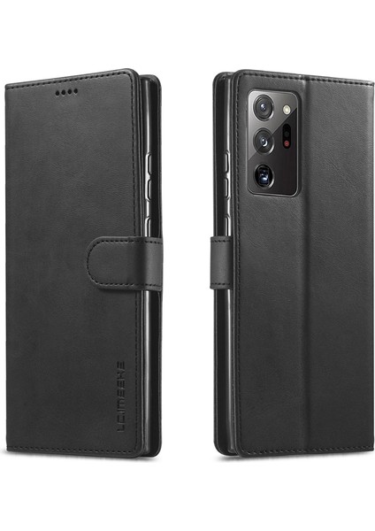 Samsung Galaxy Note 20 Ultra Için Deri Kılıf (Yurt Dışından)