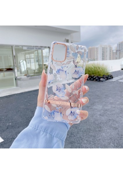 Samsung Galaxy S22 5g Için Kaplama Çiçek Telefon Kılıfı (Yurt Dışından)
