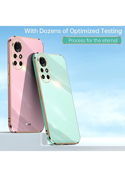 Huawei Nova 8 5g Için 6d Kaplama Altın Kenar Tpu Kılıf (Yurt Dışından) fiyatları