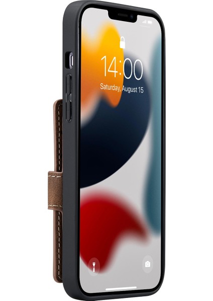 iPhone 13 Için Retro Manyetik Çıkarılabilir Kılıf (Yurt Dışından) modelleri