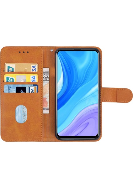 Huawei P Smart Pro Için Deri Telefon Kılıfı (Yurt Dışından) fırsatları