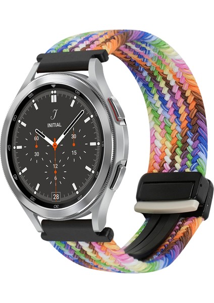 Samsung Galaxy Watch 4 Classic Için 20MM Örgülü Saat Kayışı (Yurt Dışından)