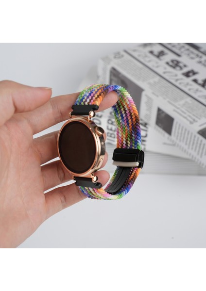 Samsung Galaxy Watch 4 Classic Için 20MM Örgülü Saat Kayışı (Yurt Dışından) modelleri