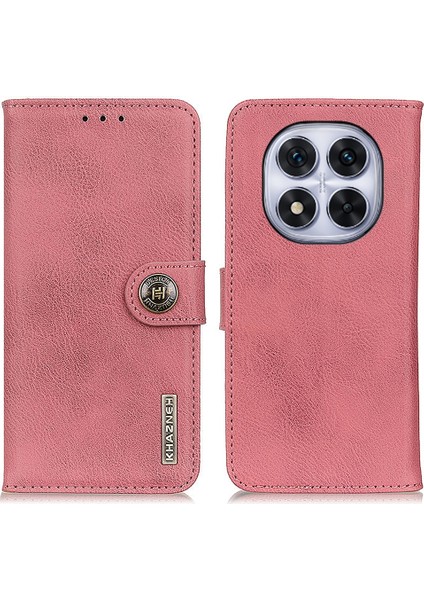 Redmi Note 14 Pro 4g Için Sığır Derisi Dokulu Telefon Kılıfı (Yurt Dışından)