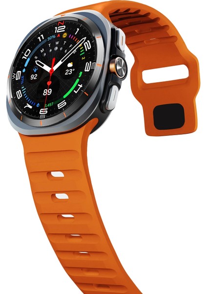 Samsung Galaxy Watch Ultra 47MM Için Silikon Saat Kayışı (Yurt Dışından) modelleri