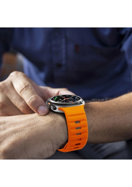 Samsung Galaxy Watch Ultra 47MM Için Silikon Saat Kayışı (Yurt Dışından) indirimleri