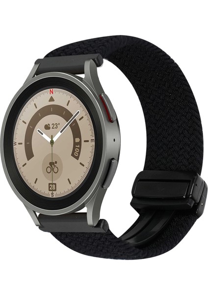 Samsung Galaxy Watch 5 Pro Için 20MM Örgülü Saat Kayışı (Yurt Dışından)