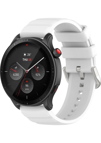 Amazfit Gtr 4 Için 22MM Silikon Saat Bandı (Yurt Dışından)