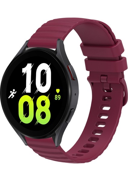 Samsung Galaxy Watch5 / 5 Pro Için Silikon Kayış (Yurt Dışından)