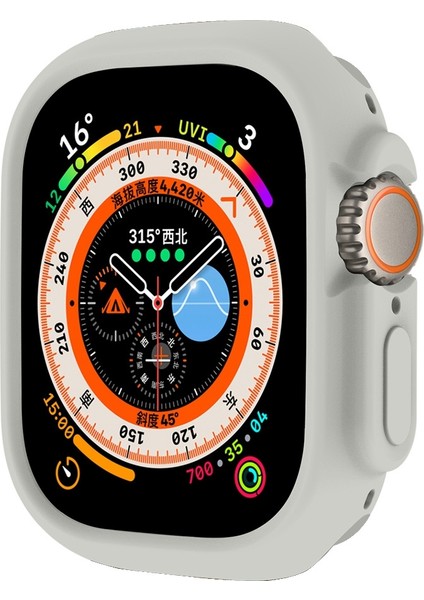 Apple Watch Ultra 49MM Için Koruyucu Tpu Kılıf (Yurt Dışından)