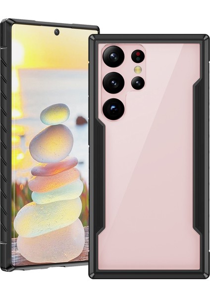 Samsung Galaxy S23 Ultra 5g Için Alüminyum + Tpu + Pc Kılıfı (Yurt Dışından)