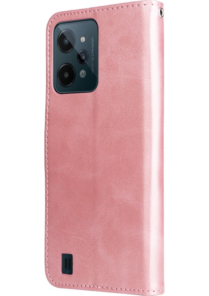 Oppo Realme C31 Için Fermuarlı Pu Kılıf (Yurt Dışından) modelleri