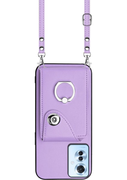 Oppo F25 Pro 5g Için Crossbody Kart Çantası Kılıfı (Yurt Dışından) modelleri