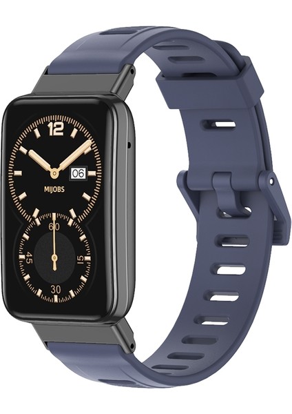 Xiaomi Mi Band 7 Pro Için Düz Delikli Tpu Watch Band (Yurt Dışından)