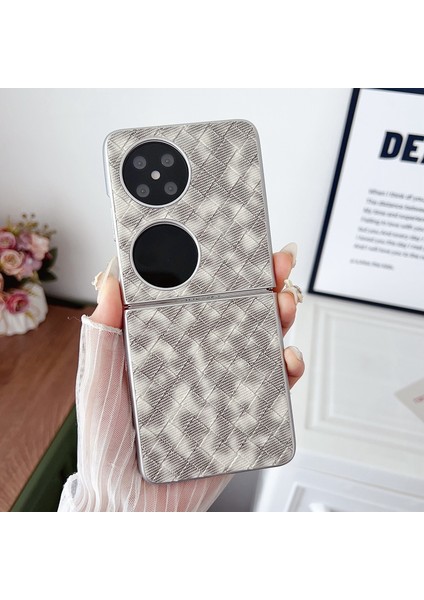 Huawei Pocket 2 Için Renkli Dokuma Desenli Kılıf (Yurt Dışından) indirimleri