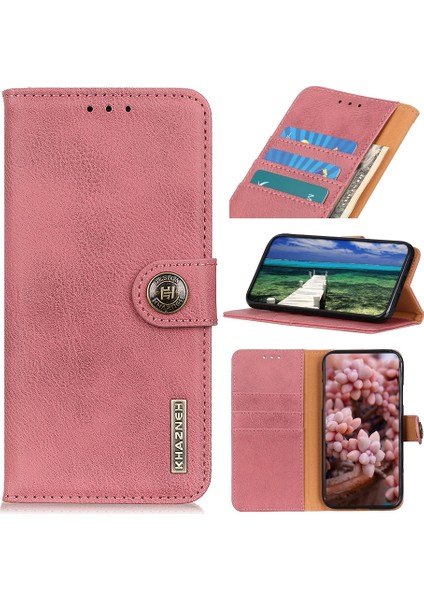 Huawei Nova 9 Için Sığır Derisi Doku Kılıfı (Yurt Dışından)