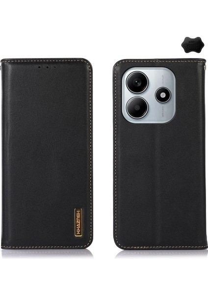 Redmi Note 14 5g Için Khazneh Nappa Doku Kılıfı (Yurt Dışından)