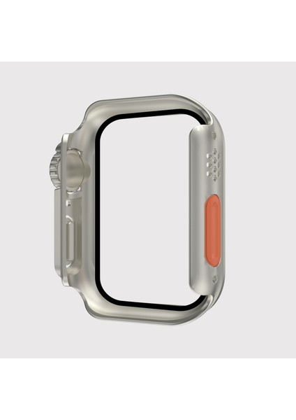 Apple Watch S 8 ve 7 Için Pc Watch Kılıfı 45MM Apple Watch Serisi 9/8/7 45MM Için (Yurt Dışından) modelleri