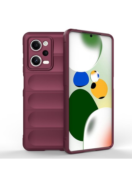 Tpu + Flann Kılıf Xiaomi Redmi Note 12 Pro 5g Çin / Note 12 Pro 5g Hız (Yurt Dışından)